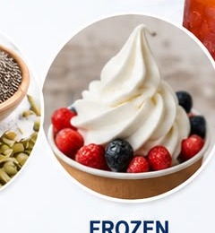 Frozen yoghurt